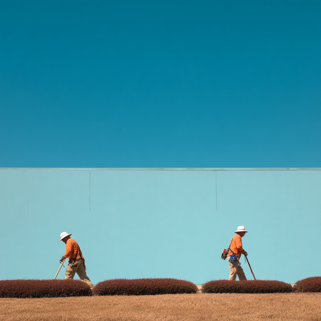 Minimum wage workers illustration